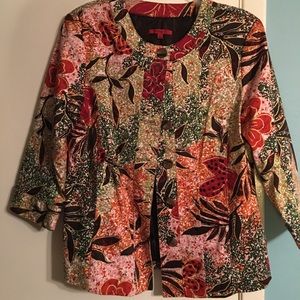 Joni B. Jacket, multicolored, size Large